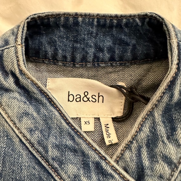 New with tags Ba&sh denim jacket size XS - Picture 4 of 7
